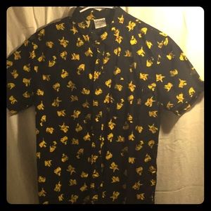Pokémon button up shirt